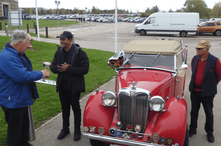 MG Octogan Car Club - largest Pre 1956 MG car club honoured us with President’s trophy (a rotating trophy) for perpetuity.